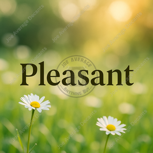 What makes a frag smell "Pleasant"?